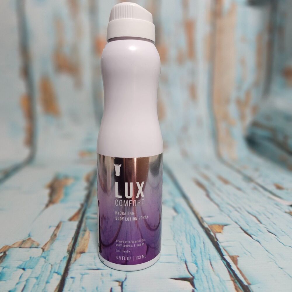 Pink Zebra Lux Comfort Hydrating Body Lotion Spray 4.5 oz NEW Moisturizing Mist